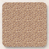 Design der klassischen Leopard-Serie 1 Getränkeuntersetzer (Vorderseite)