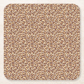 Design der klassischen Leopard-Serie 1 Rechteckiger Pappuntersetzer (Vorderseite)