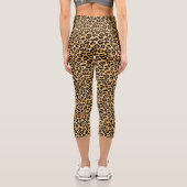 Design der klassischen Leopard-Serie 6 Capri Leggings (Rückseite)