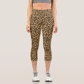 Design der klassischen Leopard-Serie 6 Capri Leggings (Vorderseite)