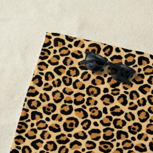 Design der klassischen Leopard-Serie 6 Strandtuch
