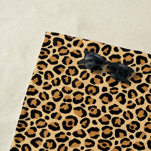 Design der klassischen Leopard-Serie 6 Strandtuch (Beispiel)