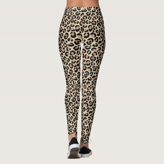 Design der klassischen Leopard-Serie 9 Leggings (Rückseite)