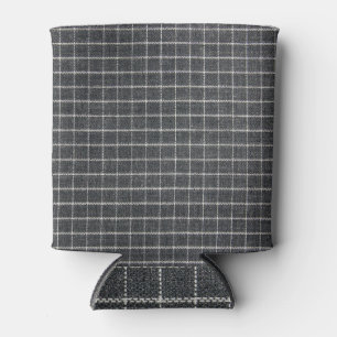 Design der klassischen Tartan-Textur Dosenkühler