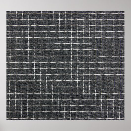 Design der klassischen Tartan-Textur Poster (Vorne)