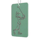 Design der Kontur für Golf Player ~ bearbeiteter H Autolufterfrischer (Links)