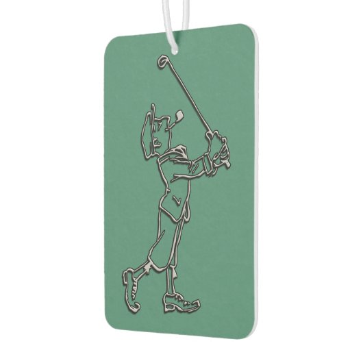 Design der Kontur für Golf Player ~ bearbeiteter H Autolufterfrischer (Links)