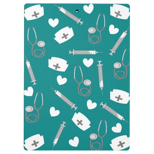 Design der Krankenversicherung Clipboard-Krankenpf Klemmbrett (Rückseite)