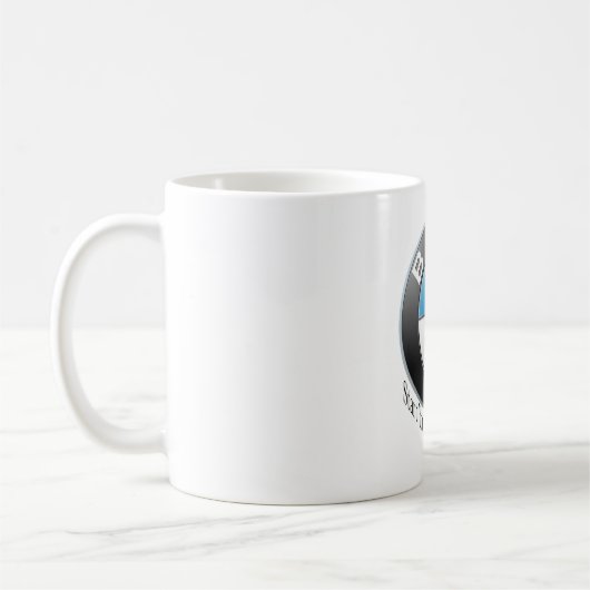 Design der kreativen Tasse (Links)