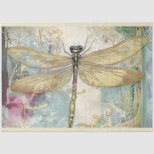 Design der künstlerischen Drachenfliege 7 Seidenpapier