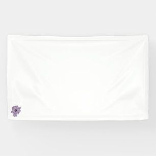 Design der künstlichen Blume Vinyl Banner