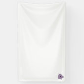 Design der künstlichen Blume Vinyl Banner (Vertikal)