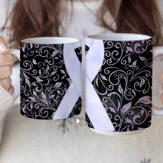 Design der Lavendel-Tasse Kaffeetasse
