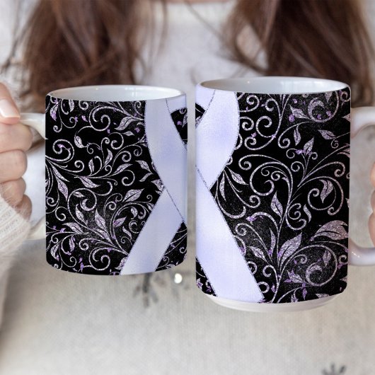 Design der Lavendel-Tasse Kaffeetasse