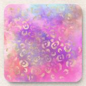 Design der Leopard Paint Serie 11 Getränkeuntersetzer (Vorderseite)