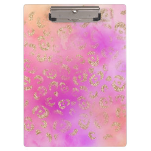 Design der Leopard Paint Serie 11 Klemmbrett