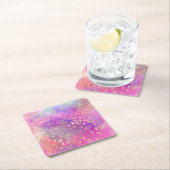Design der Leopard Paint Serie 11 Rechteckiger Pappuntersetzer (Vor Ort)