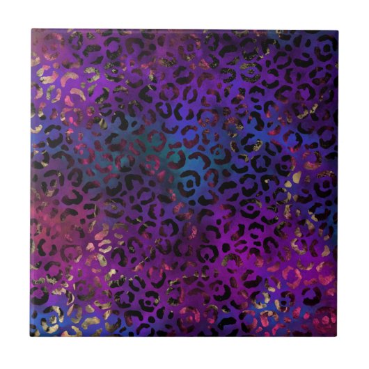 Design der Leopard Paint Serie 16 Fliese (Vorderseite)