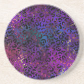 Design der Leopard Paint Serie 16 Getränkeuntersetzer (Vorne)