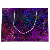 Design der Leopard Paint Serie 16 Große Geschenktüte (Vorderseite)