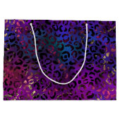 Design der Leopard Paint Serie 16 Große Geschenktüte (Rückseite)