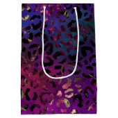 Design der Leopard Paint Serie 16 Mittlere Geschenktüte (Rückseite)