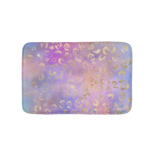 Design der Leopard-Paint-Serie 8 Badematte (Vorderseite)