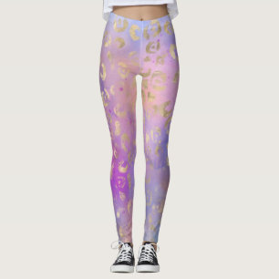 Design der Leopard-Paint-Serie 8 Leggings
