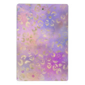 Design der Leopard-Paint-Serie 8 Mini Klemmbrett (Rückseite)