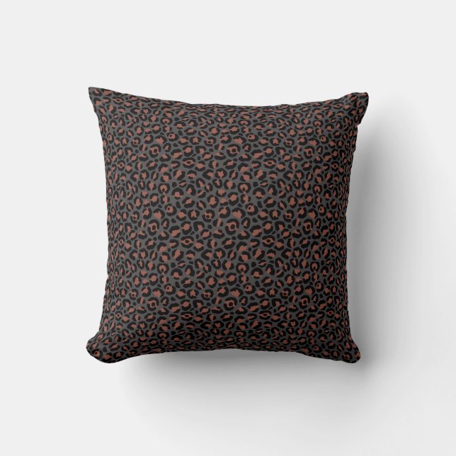 Design der Leopard-Serie 2 Kissen (Vorderseite)