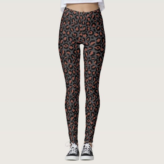 Design der Leopard-Serie 2 Leggings (Vorderseite)