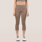 Design der Leopard-Serie 3 Capri Leggings (Vorderseite)