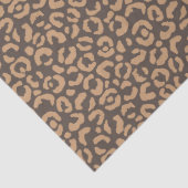 Design der Leopard-Serie 3 Seidenpapier (Detail)