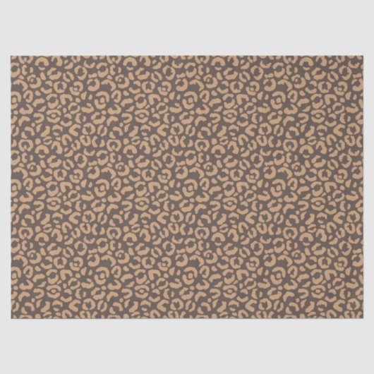 Design der Leopard-Serie 3 Seidenpapier (Vorderseite)