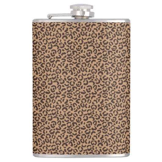Design der Leopard-Serie 5 Flachmann (Vorderseite)