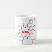Design der Liebe-Tasse Kaffeetasse (Mittel)