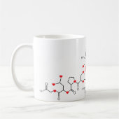 Design der Liebe-Tasse Kaffeetasse (Links)