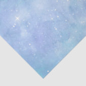 Design der Light Blue Galaxy Serie 10 Seidenpapier (Ausschnitt)