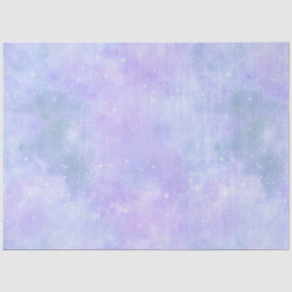 Design der Light Blue Galaxy Serie 1 Seidenpapier