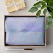 Design der Light Blue Galaxy Serie 2 Seidenpapier (Geschenk)