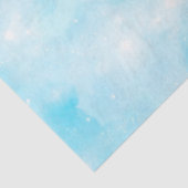 Design der Light Blue Galaxy Serie 3 Seidenpapier (Ausschnitt)