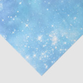 Design der Light Blue Galaxy Serie 7 Seidenpapier (Ausschnitt)