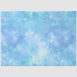 Design der Light Blue Galaxy Serie 7 Seidenpapier