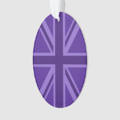 Design der lila Farbunionsbuchse Ornament (Vorderseite)