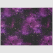 Design der lila Galaxy-Serie 1 Seidenpapier (Vorderseite)