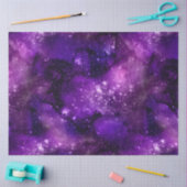 Design der lila Galaxy-Serie 3 Seidenpapier (Basteln)