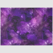 Design der lila Galaxy-Serie 3 Seidenpapier (Vorderseite)