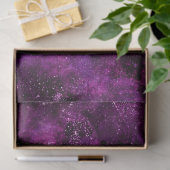 Design der lila Galaxy-Serie 6 Seidenpapier (Geschenk)