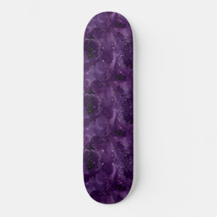 Design der lila Galaxy-Serie 8 Skateboard