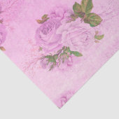 Design der Lila Serie Shabby Floral 9 Seidenpapier (Detail)